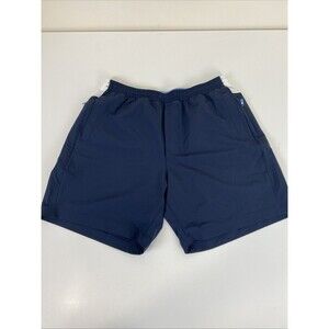 BIRD DOGS 7" Classic Lined Performance Stretch Navy White Active Gym Shorts XXL